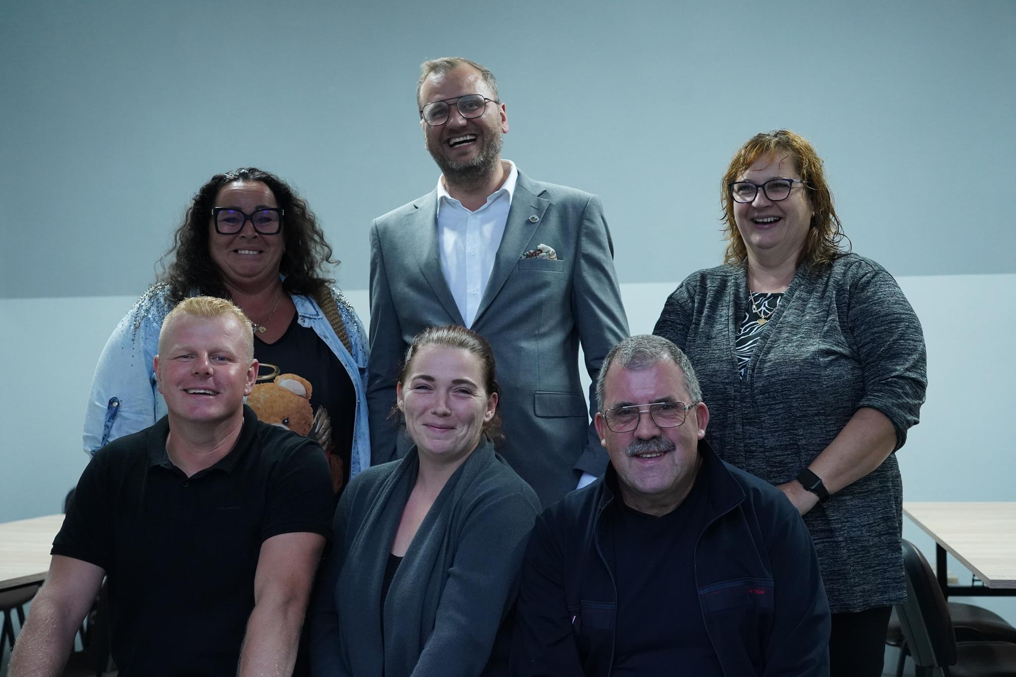 Nowa rada sołecka Sołectwo Rekowo Lęborskie z Wójtem Gminy