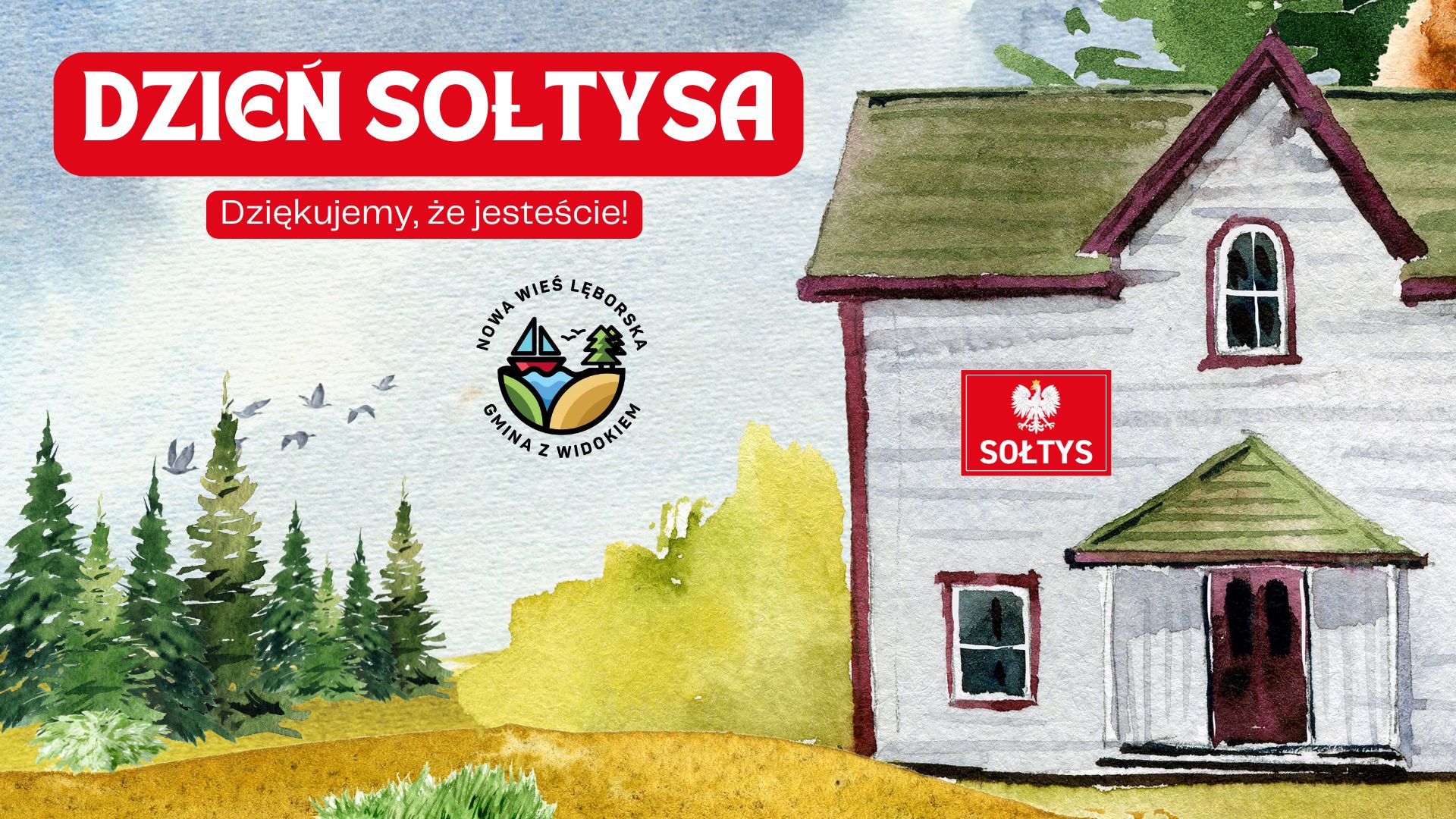 Grafika na dzień sołtysa.