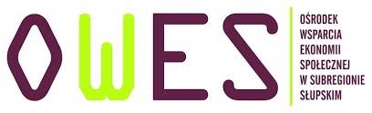 Element dekoracyjny. Logo Ośrodka Wsparcia Ekonomii Społecznej w subregionie słupskim.
