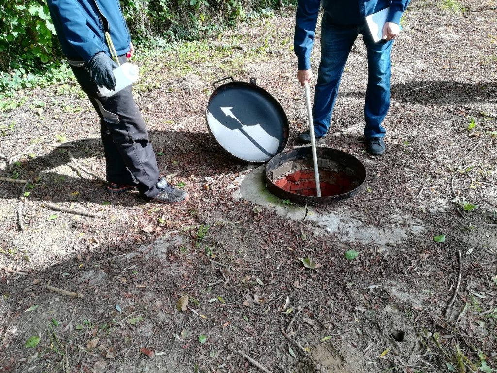 Prace podczas oceny eksperckiej funkcjonowania komunalnej oczyszczalni ścieków - fot. BIOPRO Sp. z o.o.