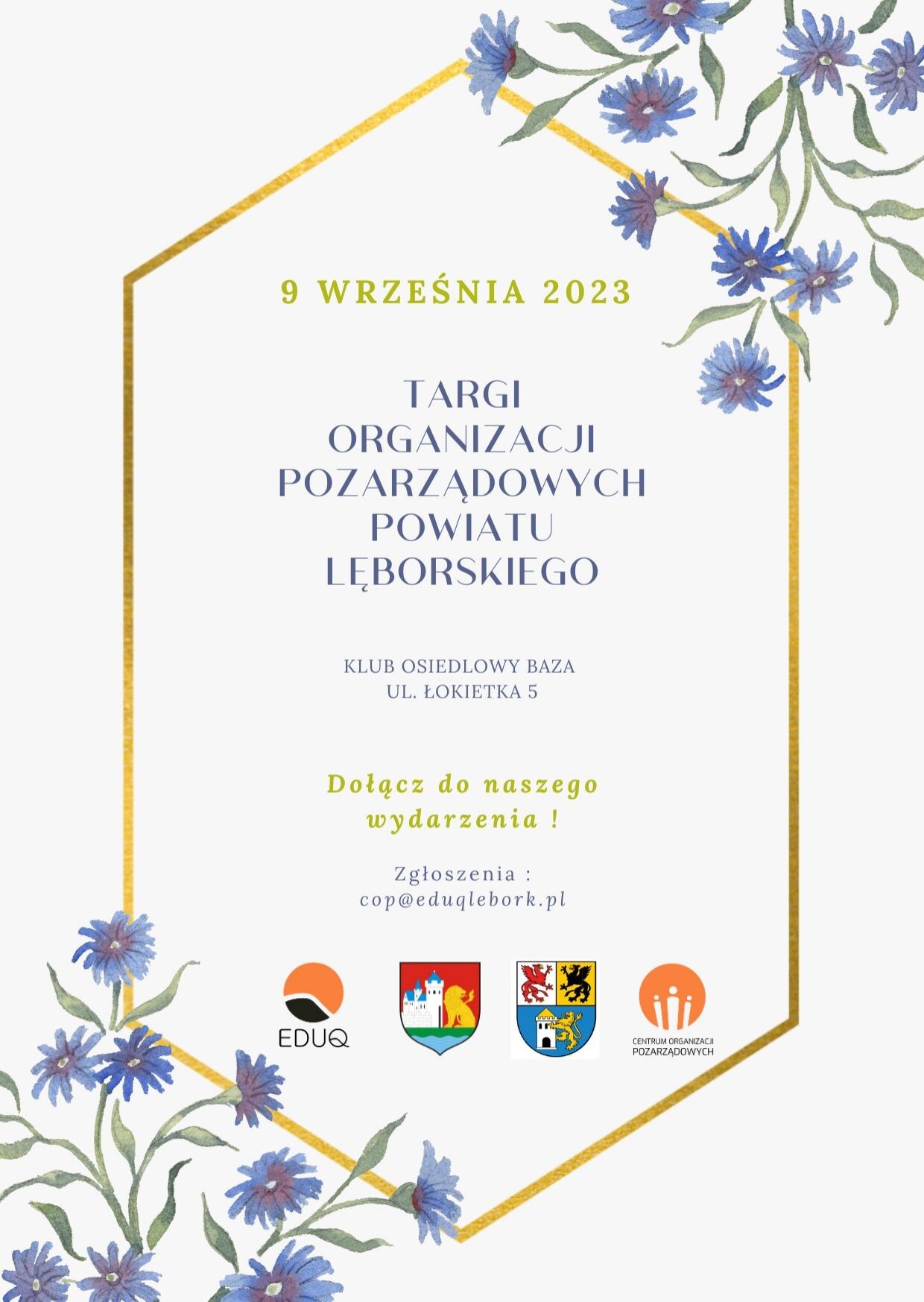 Plakat promujący wydarzenie. 