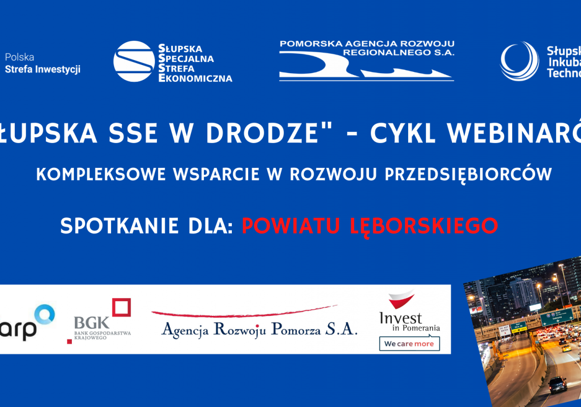 Element dekoracyjny. Grafika informująca o szkoleniach.