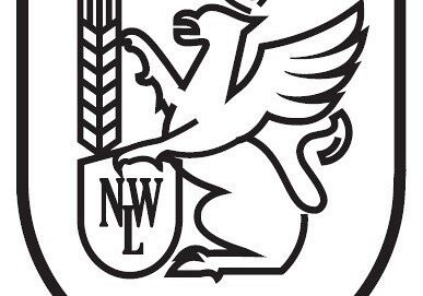 Herb uproszczony Gminy Nowa Wieś Lęborska.