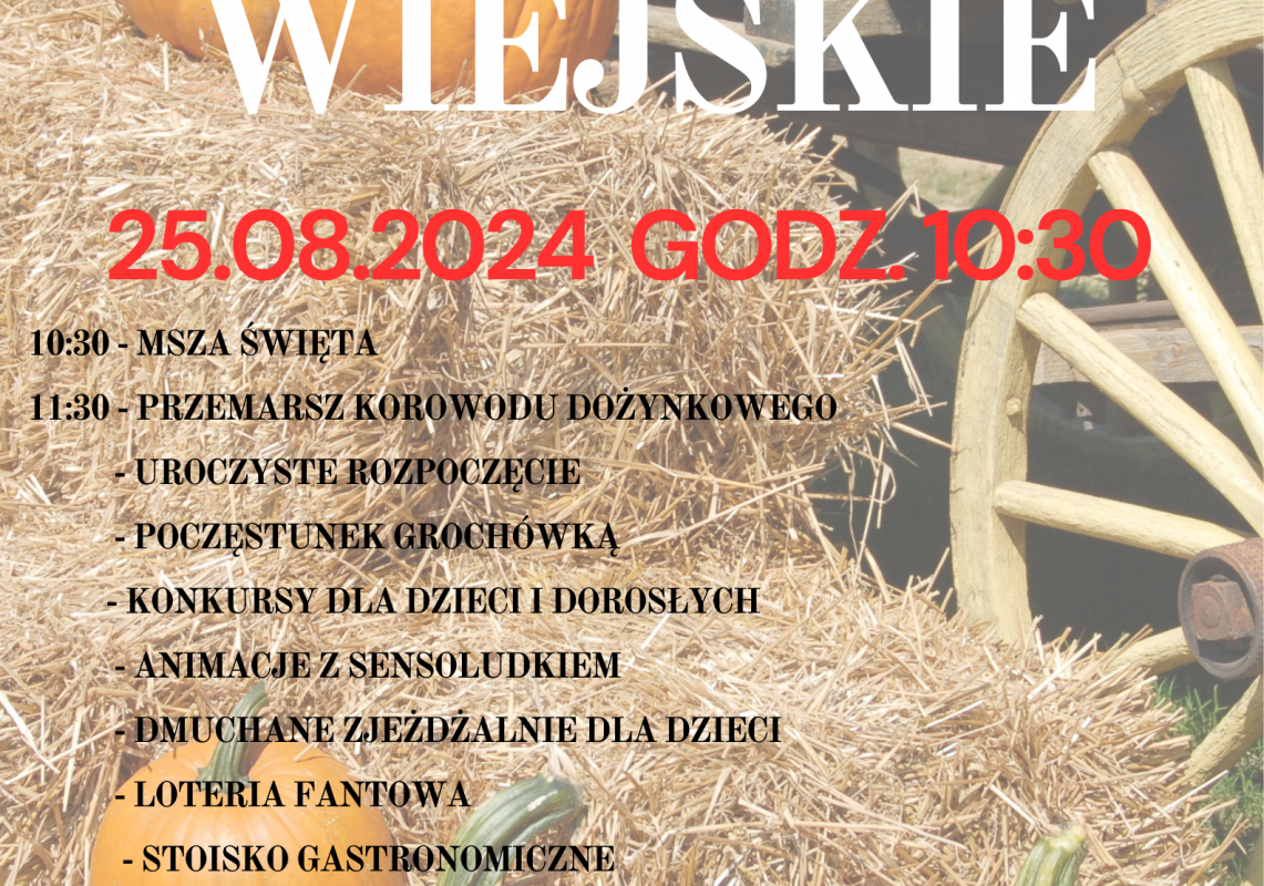 dozynki chocielewko 2024