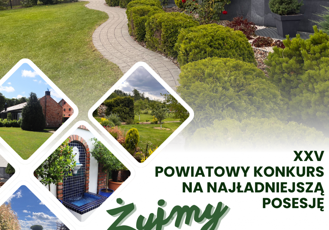 Grafika 1: XXV edycja Powiatowego Konkursu „ŻYJMY ŁADNIEJ”