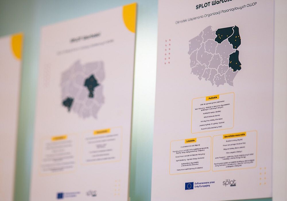 Grafika 1: Spotkanie informacyjne dla NGO – Fundusz Małych Grantów „SPLOT Wartości 2.0”