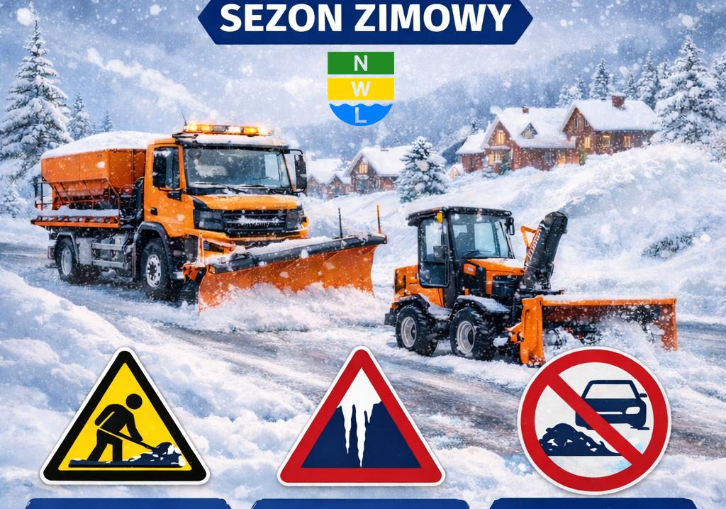 Grafika 1: Ważna informacja dla mieszkańców – sezon zimowy