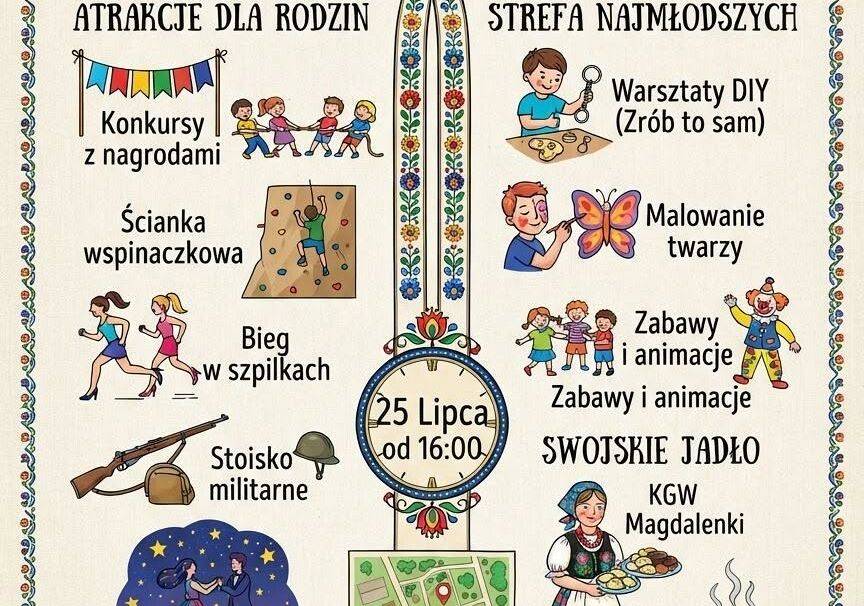 Grafika 1: Festyn Rodzinny w Garczegorzu – 25 lipca
