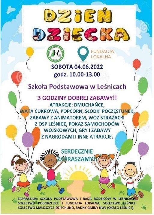 Dzień Dziecka w Leśnicach grafika