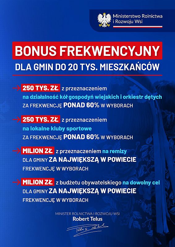BONUS FREKWENCYJNY grafika