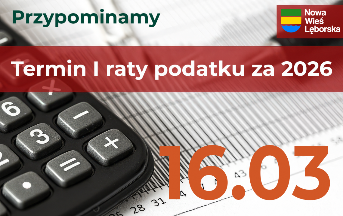 Grafika 1: Przypomnienie: I rata podatku za 2026 rok