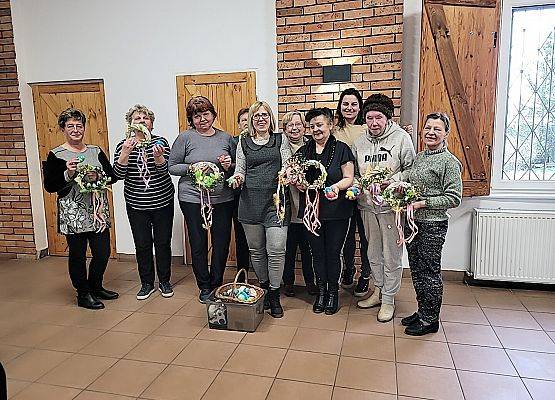 Zajęcia Klubu Seniora w Pogorzelicach