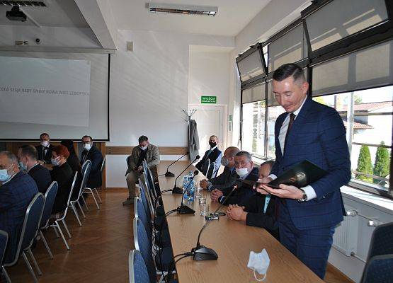 Wystąpienie Wojciecha Guźniczaka Zastępcy Pełniącego Funkcję Wójta Gminy.