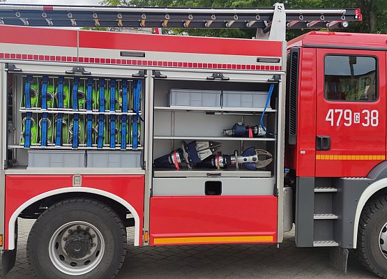 Nowy wóz bojowy OSP w Nowej Wsi Lęborskiej.