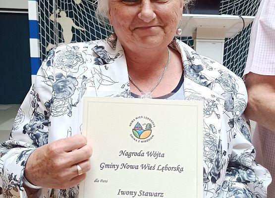 Iwona Stawarz - pielęgniarka z nagrodą