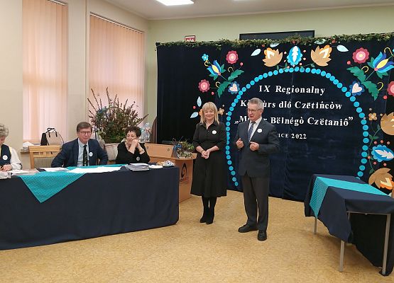 Grafika 1: Konkurs czytania literatury kaszubskiej "Mistrz Pięknego Czytania"