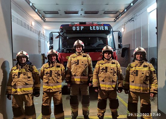 Grafika 6: Strażacy OSP z nowym wyposażaniem