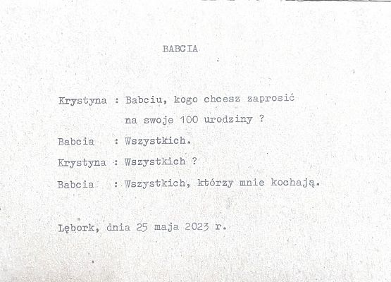 Grafika 2: Piękny Jubileusz Pani Agnieszki