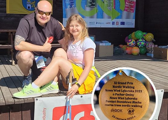 Grafika 9: Relacja z trzeciej edycji XI Grand Prix Nordic Walking Nowa Wieś Lęborska 2023. Krępa Kaszubska