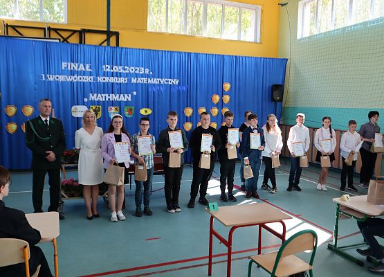 Grafika 11: Wyniki I Wojewódzkiego Konkursu Matematycznego "Mathman"