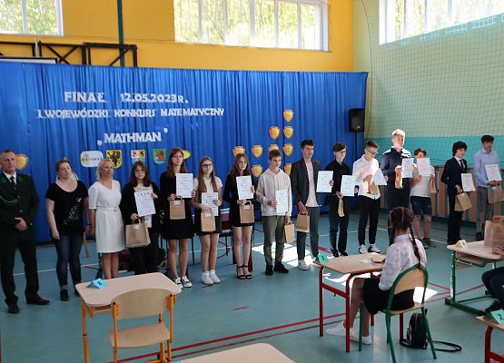 Grafika 13: Wyniki I Wojewódzkiego Konkursu Matematycznego "Mathman"
