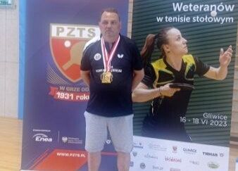 Grafika 1: Krzysztof Piński podwójnym złotym medalistą