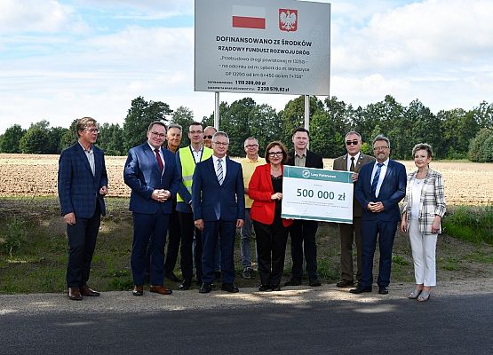 Odbiór przebudowy DP 1325G Lębork - Małoszyce