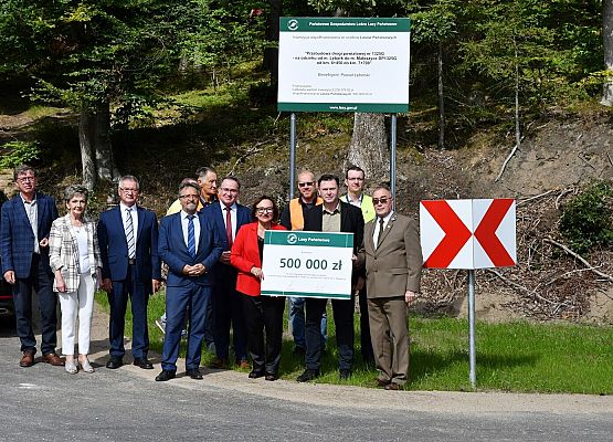 Odbiór przebudowy DP 1325G Lębork - Małoszyce