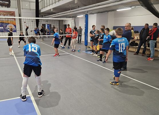 Grafika 4: UKS Libero Łebień na Ogólnopolskim Turnieju Minipiłki Siatkowej o Puchar Małgorzaty Glinki w Wałczu