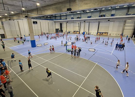 Grafika 5: UKS Libero Łebień na Ogólnopolskim Turnieju Minipiłki Siatkowej o Puchar Małgorzaty Glinki w Wałczu