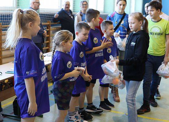 Grafika 8: II kolejka Gminnej Ligi Minisiatkówki