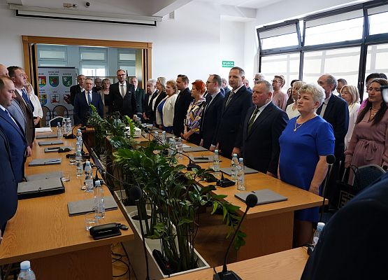 Grafika 2: Uroczysta I Sesja Rady Gminy IX kadencji