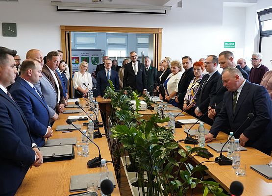 Grafika 29: Uroczysta I Sesja Rady Gminy IX kadencji