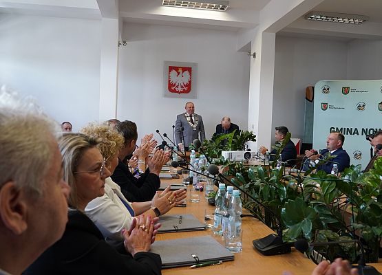 Grafika 40: Uroczysta I Sesja Rady Gminy IX kadencji