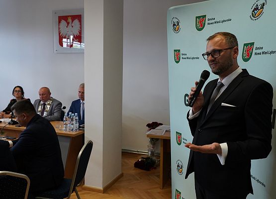 Grafika 52: Uroczysta I Sesja Rady Gminy IX kadencji