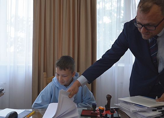 Grafika 14: Dzień Dziecka w Urzędzie Gminy