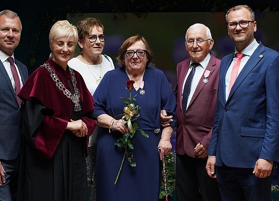 Grafika 39: Wręczenie medali Prezydenta RP za 50-letnie pożycie małżeńskie