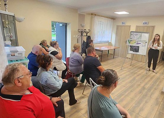 Spotkanie w świetlicy w Chocielewku