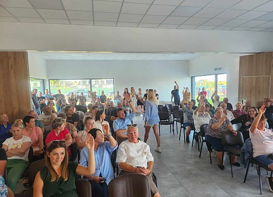 Głosowanie mieszkańców.