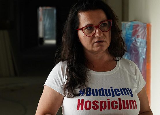 Grafika 23: Radni i Wójt Gminy odwiedzili budowę hospicjum w Pogorzelicach