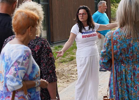 Grafika 35: Radni i Wójt Gminy odwiedzili budowę hospicjum w Pogorzelicach