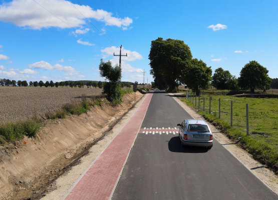 Grafika 8: Odbiór drogi dojazdowej do Niebędzina (wideo)