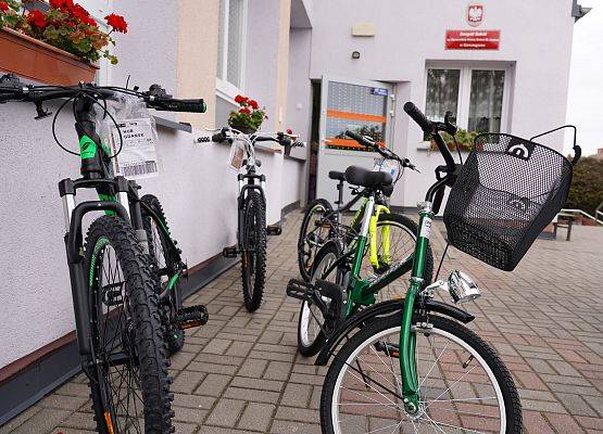Grafika 9: Miasteczka rowerowe w Gminie Nowa Wieś Lęborska wzbogaciły się o nowe rowery!