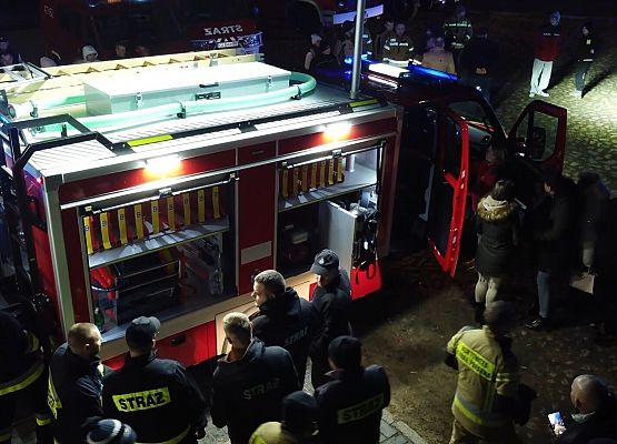 Grafika 5: Nowy wóz strażacki w OSP Redkowice