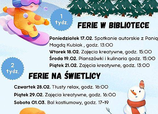 Biblioteka w Janowicach / Sołectwo Janowice grafika