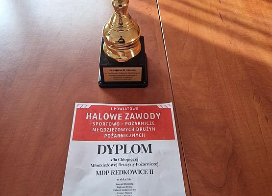Grafika 13: Sukces młodzieży z OSP Redkowice na Powiatowych Zawodach Sportowo-Pożarniczych
