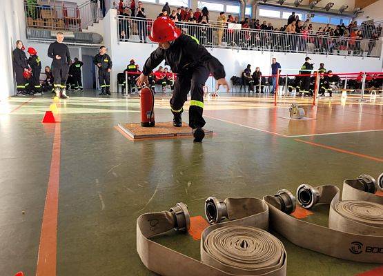 Grafika 5: Sukces młodzieży z OSP Redkowice na Powiatowych Zawodach Sportowo-Pożarniczych