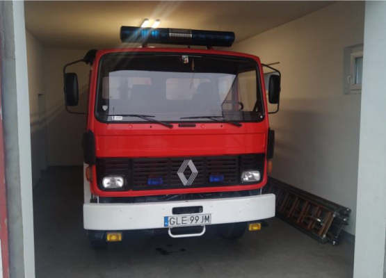 Grafika 1: Ogłoszenie o II przetargu na sprzedaż samochodu pożarniczego