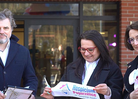 Grafika 1: Uroczyste otwarcie Hospicjum im. Świętego Józefa w Pogorzelicach