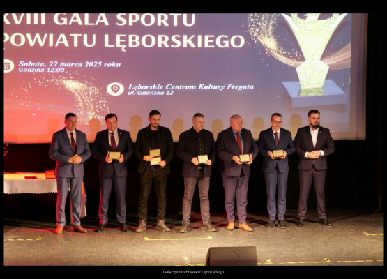 Grafika 8: XVIII Gala Sportu Powiatu Lęborskiego